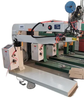 Heavy Duty Manual Servo Drive Box Stitching Machine 150 - 400 Nails/min SDX-1600HD