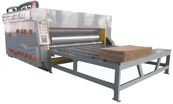 Chain Feeder 1400×2300mm Flexo Printer Slotter Die Cutter With Slotting Attachment