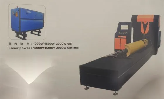 2000W Rotary Die Board Laser Cutter 3000mm Cutting Length TSD-RC2000