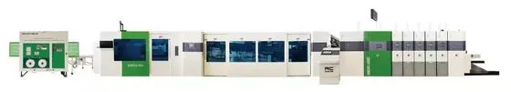 High-Speed Flexo Folder Gluer with Precision Printing and Non-Contact Gluing for Corrugated Box Production