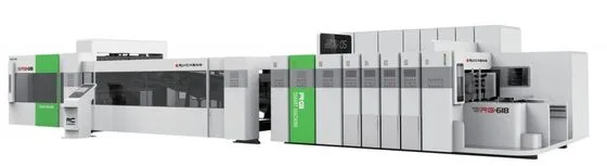 High-Speed Flexo Printer Slotter Die Cutter Folder Gluer Line