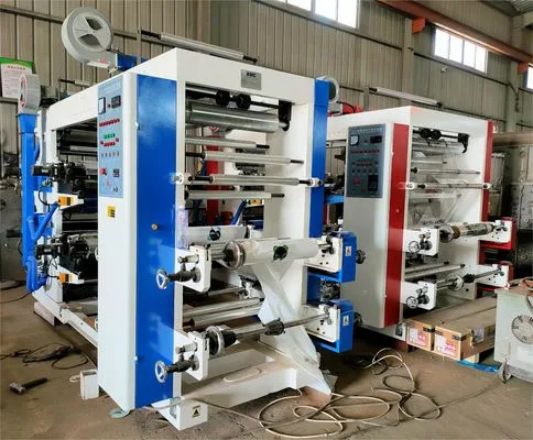 21KW 6 Color Flexography Printing Machine 191mm - 714mm Length YT-600-6C