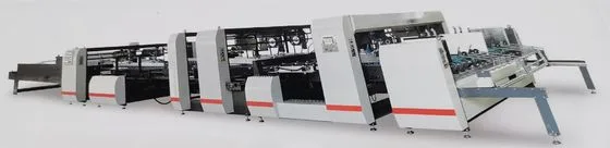 Double Splicing Auto Corrugated Folder Gluer Machine 0 - 120m/min JH2800F-P