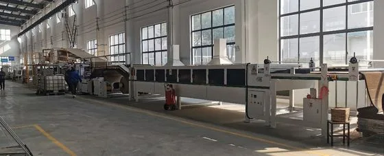 35m/min Paper Honeycomb Machine 300KW Honeycomb Board Laminating Line