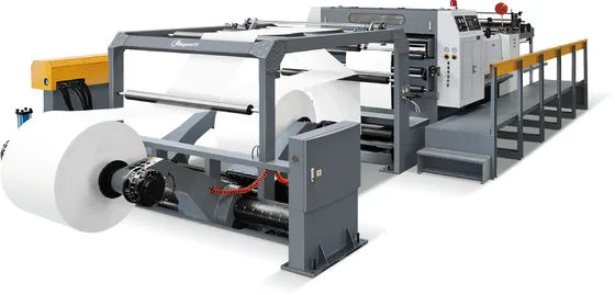 High Speed Two Rolls Paper Sheet Cutter Machine Servo Precision Paper Cutter Machine