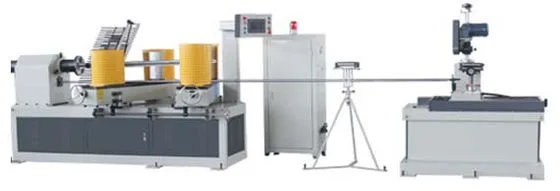Two Head Type 3 - 12 Layers Paper Tube Production Line 11KW TSJG-150
